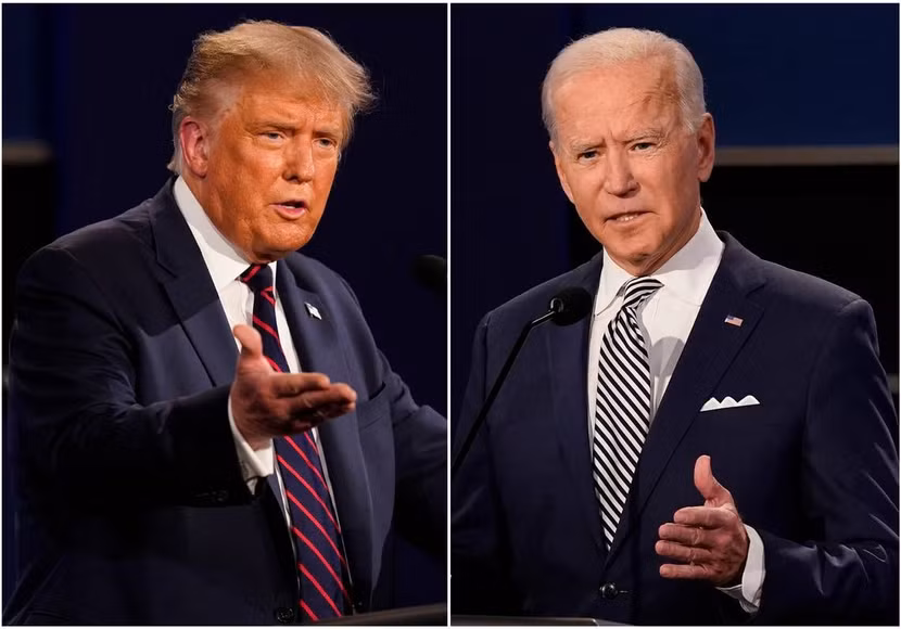 Đương kim Tổng thống Donald Trump và cựu Phó Tổng thống Joe Biden đang chạy đua nước rút quyết liệt tại các bang “chiến trường”