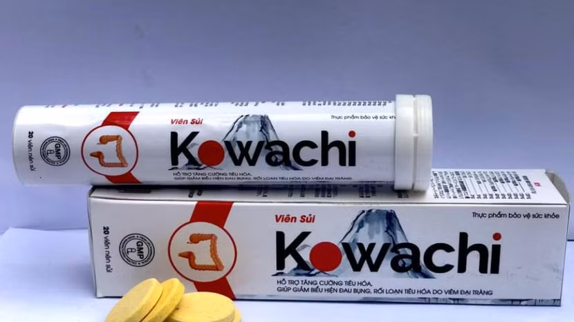 Cục ATTP cảnh báo Viên sủi Kowachi không phải thuốc chữa bệnh Cục ATTP cảnh báo Viên sủi Kowachi không phải thuốc chữa bệnh