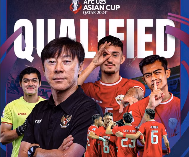 HLV Shin Tae-yong giúp Indonesia lần đầu vào tứ kết U23 châu Á