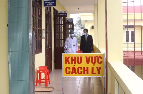 BN1098 được cách ly điều trị tại Bệnh viện Bệnh Nhiệt đới tỉnh Hải Dương