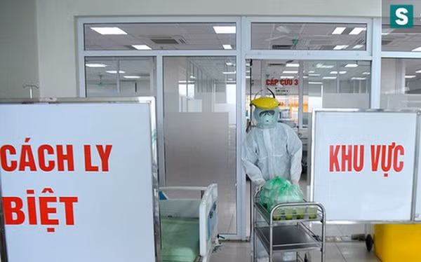 Khu vực cách ly điều trị bệnh nhân Covid-19