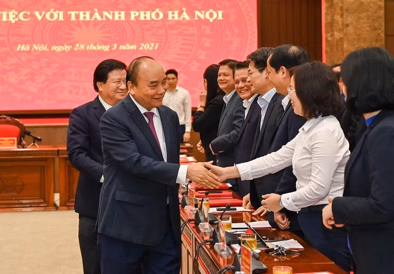 Thủ tướng Nguyễn Xuân Phúc làm việc với Hà Nội chiều nay, 28-3
