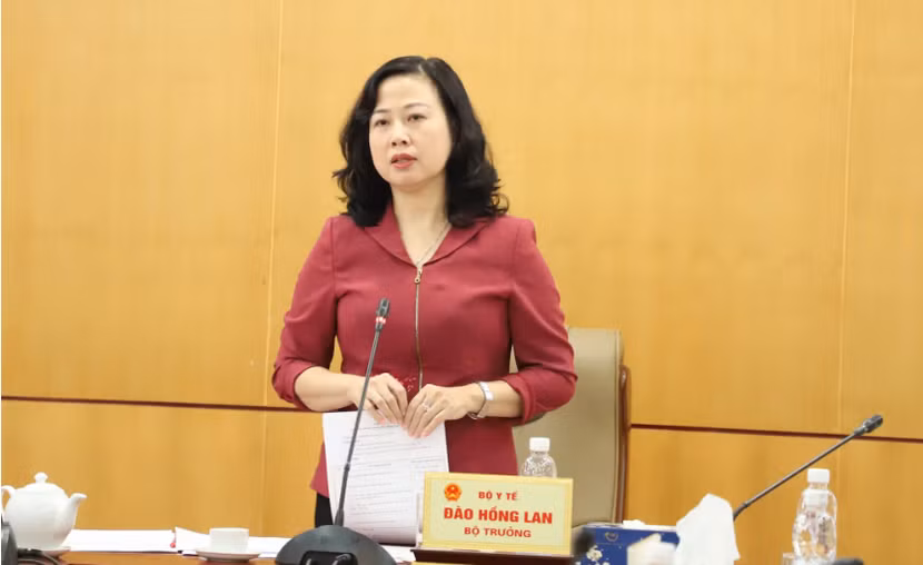 Bộ trưởng Bộ Y tế Đào Hồng Lan Bộ trưởng Bộ Y tế Đào Hồng Lan