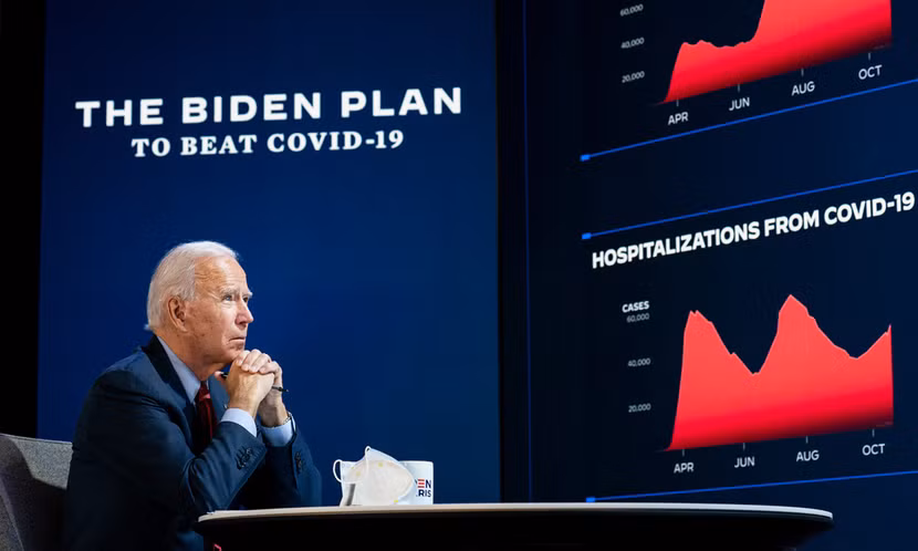 Ông Joe Biden cam kết tăng cường xét nghiệm và truy vết để ngăn chặn dịch bệnh Covid-19