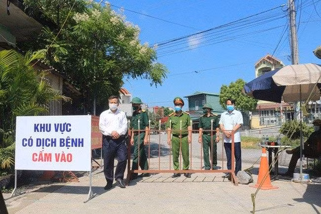 Hà Nam tạm thời phong tỏa thôn có ca dương tính với SARS-CoV-2