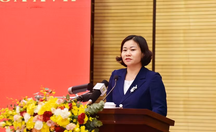 Phó Bí thư Thường trực Thành ủy Nguyễn Thị Tuyến kết luận hội nghị