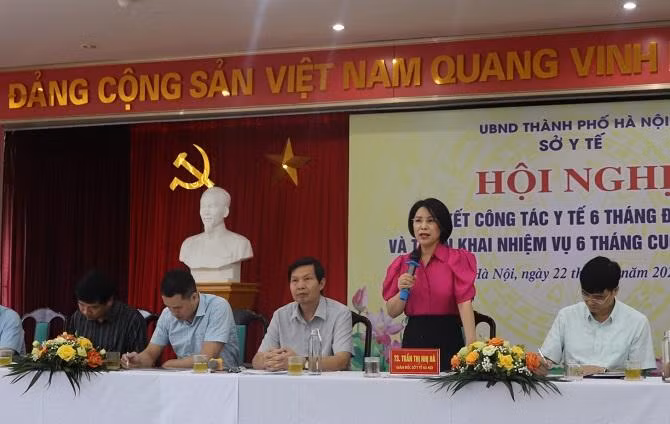 Giám đốc Sở Y tế Hà Nội Trần Thị Nhị Hà