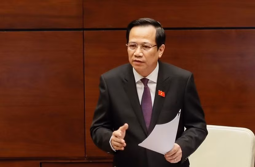 Bộ trưởng Đào Ngọc Dung trả lời chất vấn của ĐBQH Bộ trưởng Đào Ngọc Dung trả lời chất vấn của ĐBQH
