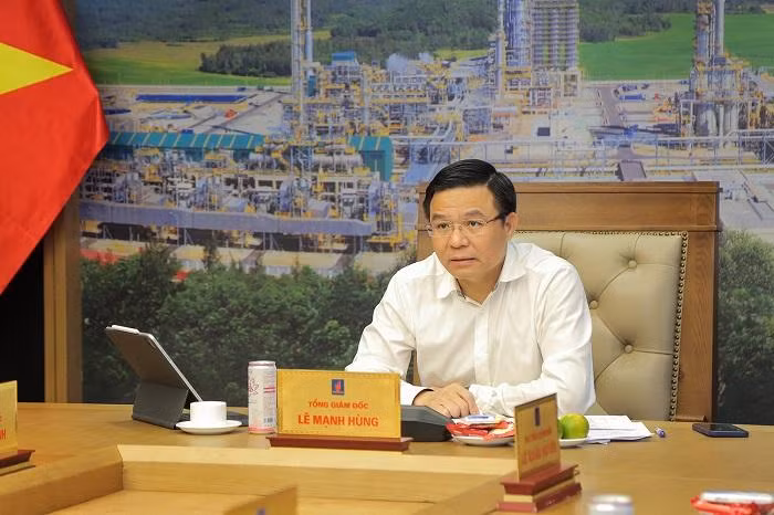 Tổng giám đốc Petrovietnam Lê Mạnh Hùng.