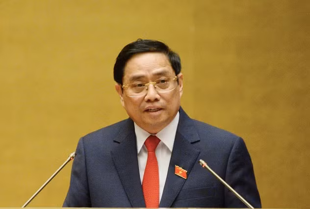 Thủ tướng Phạm Minh Chính đề xuất Quốc hội xem xét cơ cấu Chính phủ nhiệm kỳ mới với 27 thành viên, trong đó có 4 Phó Thủ tướng và 18 Bộ trưởng Thủ tướng Phạm Minh Chính đề xuất Quốc hội xem xét cơ cấu Chính phủ nhiệm kỳ mới với 27 thành viên, trong đó có 4 Phó Thủ tướng và 18 Bộ trưởng