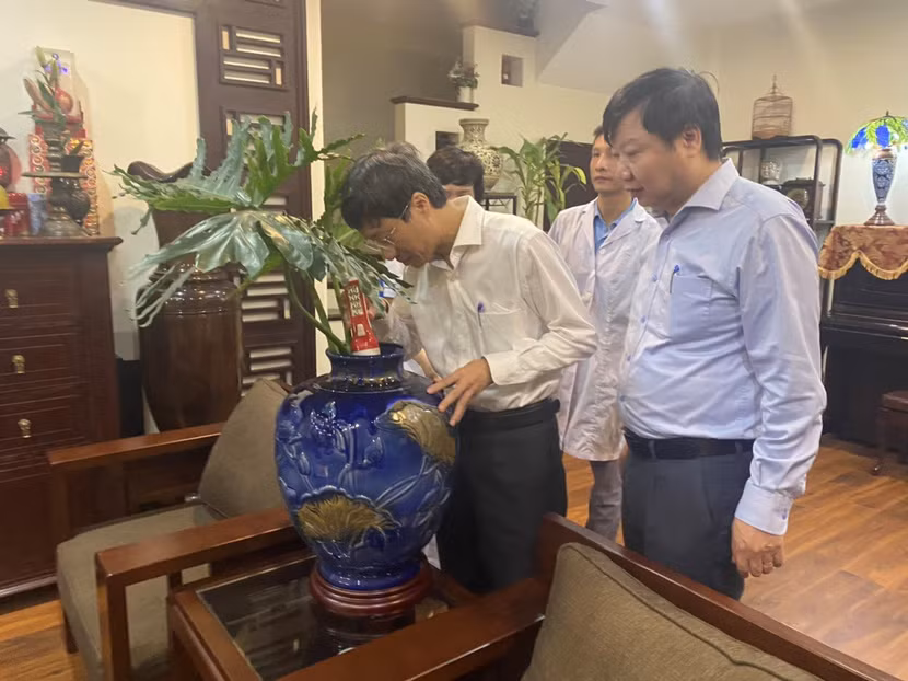 Đoàn kiểm tra của Bộ Y tế kiểm tra công tác phòng chống SXH tại Hà Nội