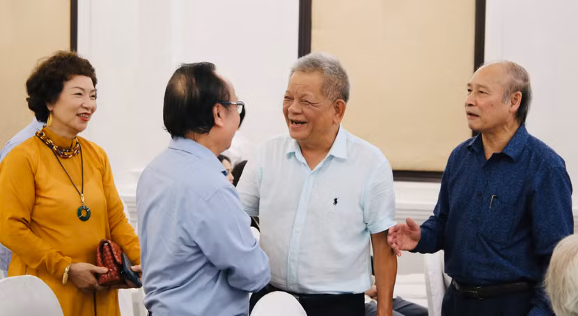 Sự kiện là dịp để các thế hệ người làm báo Thủ đô gặp gỡ, hàn huyên