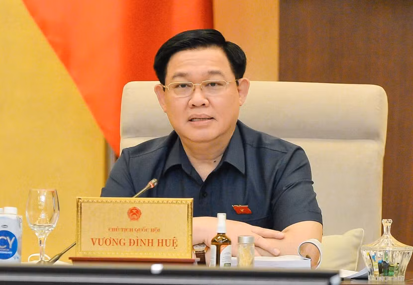 Chủ tịch Quốc hội phát biểu tại phiên họp