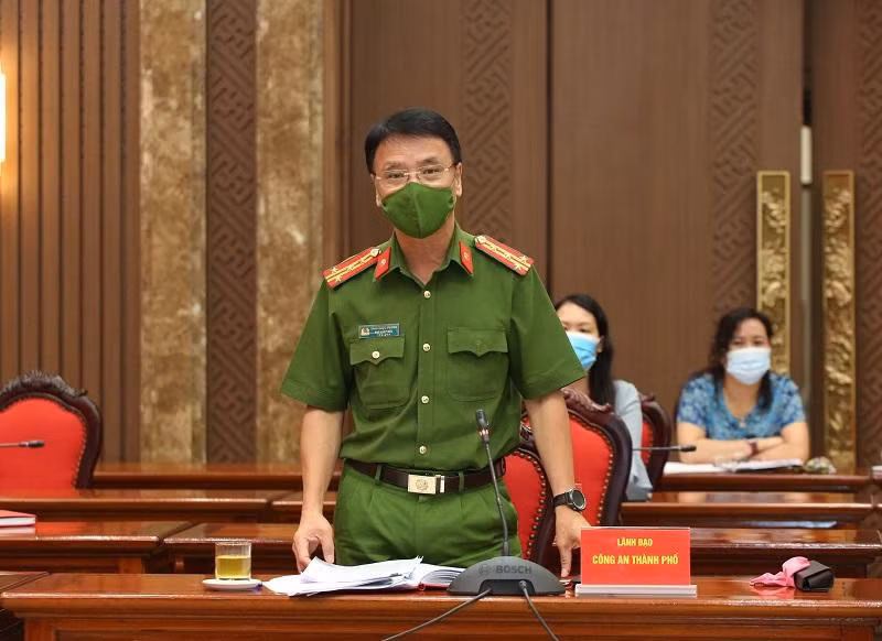 Phó Giám đốc CATP Trần Ngọc Dương thông tin Phó Giám đốc CATP Trần Ngọc Dương thông tin