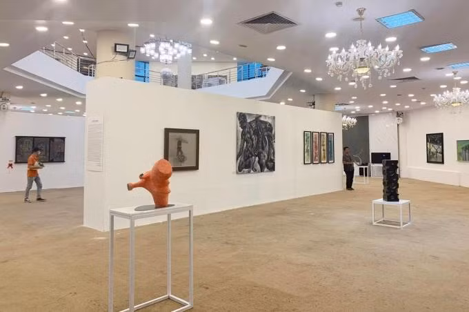 Một góc triển lãm Một góc triển lãm