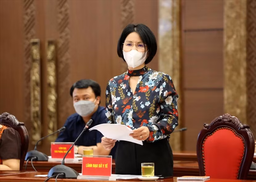 Giám đốc Sở Y tế Hà Nội Trần Thị Nhị Hà