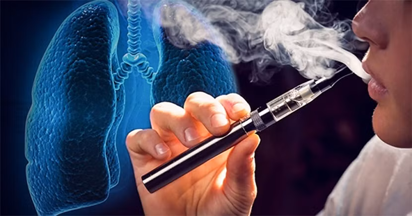 Thuốc lá điện tử có tác hại không kém điếu thuốc lá thông thường