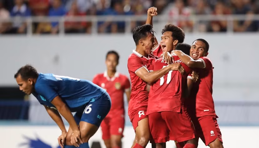 Indonesia thắng thuyết phục chủ nhà Thái Lan để vào chung kết gặp Việt Nam (Ảnh: Lâm Thoả)