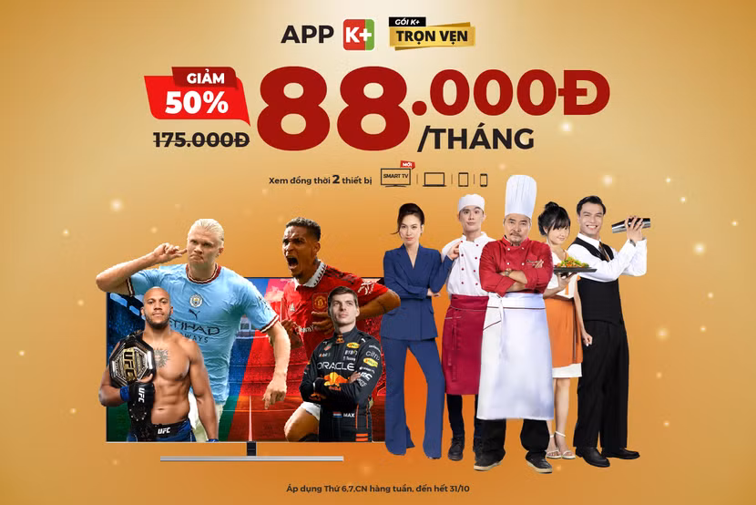 K+ tung chương trình khuyến mãi hấp dẫn K+ tung chương trình khuyến mãi hấp dẫn