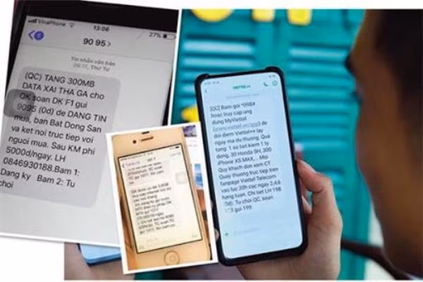 Triển khai nhiều biện pháp để ngăn chặn tin nhắn rác, cuộc gọi rác, thư điện tử rác