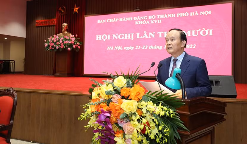 Phó Bí thư Thành ủy, Chủ tịch HĐND TP Hà Nội Nguyễn Ngọc Tuấn phát biểu giải trình, làm rõ các ý kiến thảo luận tại hội nghị Phó Bí thư Thành ủy, Chủ tịch HĐND TP Hà Nội Nguyễn Ngọc Tuấn phát biểu giải trình, làm rõ các ý kiến thảo luận tại hội nghị