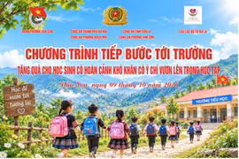  'Tiếp bước tới trường', gửi yêu thương, ươm mầm ước mơ