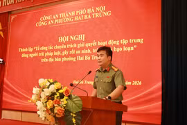 Thành lập Tổ công tác chuyên trách giải quyết các vụ việc gây rối an ninh, trật tự 
