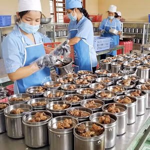 Quy trình chọn nhà cung cấp suất ăn bán trú cho trường học ở Hà Nội 