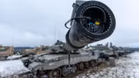 Xe tăng Challenger 2 đơn độc gần Rabotino trở thành biểu tượng của hy vọng và thất vọng