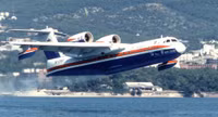 Máy bay Be-200 được điều động dập tắt vụ cháy kinh hoàng nhất tại Iran