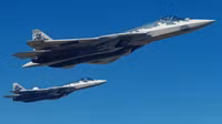 Hậu nâng cấp, tiêm kích Su-57 ‘lột xác’ thành 'S-400 bay'