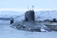 Tàu ngầm hạt nhân Nga mang theo tên lửa đáng sợ nhất đã tới căn cứ Vilyuchinsk