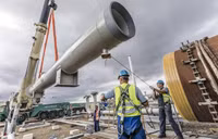 [ẢNH] Nord Stream 2 gần như hoàn thành, khối lượng công việc còn lại thấp không ngờ