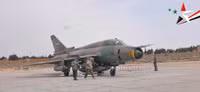 [ẢNH] Cường kích Su-22 Syria bị bắn hạ khi tập kích lãnh thổ Israel?