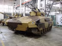 [ẢNH] Vì sao siêu xe chiến đấu bộ binh Ukraine chế tạo từ xe tăng T-80 bị rơi vào quên lãng?