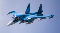 Hàng chục oanh tạc cơ Su-34 Nga xuất hiện tại sân bay vùng Voronezh
