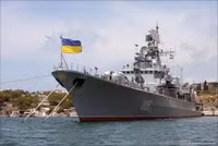 [ẢNH] Soái hạm Ukraine bị vô hiệu hóa trong khi Nga chẳng tốn một viên đạn