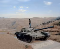 [ẢNH] Khả năng sống sót thấp của xe tăng T-72 trong chiến tranh Karabakh