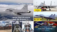 Hơn 40 tiêm kích Su-27 bị 12 chiếc Gripen 'tiêu diệt' trong trận chiến ngoài tầm nhìn