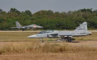 Hơn 40 tiêm kích Su-27 bị 12 chiếc Gripen 'tiêu diệt' trong trận chiến ngoài tầm nhìn