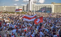 [ẢNH] Phe đối lập Belarus ‘lo ngại sâu sắc’ trước những máy bay cỡ lớn đến từ Nga