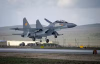 [ẢNH] Hé lộ nguyên nhân gặp nạn đầy bất ngờ của tiêm kích Su-30SM Kazakhstan