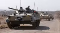 Chiến xa bộ binh BMP-3 Nga tan nát sau phát bắn của pháo 152 mm Ukraine?