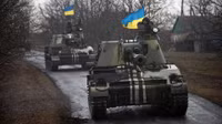 Chiến xa bộ binh BMP-3 Nga tan nát sau phát bắn của pháo 152 mm Ukraine?