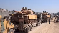 Trực thăng Ka-52 Nga xuất kích khiến lính Thổ Nhĩ Kỳ không thể tràn sang Syria