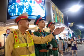 Bảo đảm an ninh, an toàn đêm pháo hoa chào mừng 72 năm Ngày Giải phóng Thủ đô 
