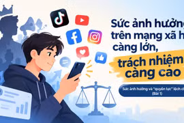 Sức ảnh hưởng trên mạng xã hội càng lớn, trách nhiệm càng cao: ‘Quyền lực ảo’ lệch chuẩn (Bài 1)