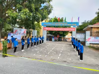 Lực lượng Công an đảm bảo ANTT, kiểm soát chặt dịch Covid-19 tại điểm thi