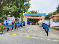 Lực lượng Công an đảm bảo ANTT, kiểm soát chặt dịch Covid-19 tại điểm thi