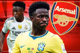 Arsenal tính gây sốc với Vinicius